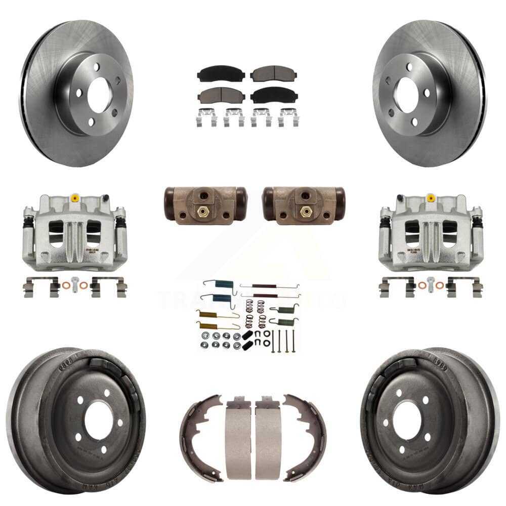 Transit Auto - KC8-100903C - Front and Rear Disc Brake Kits