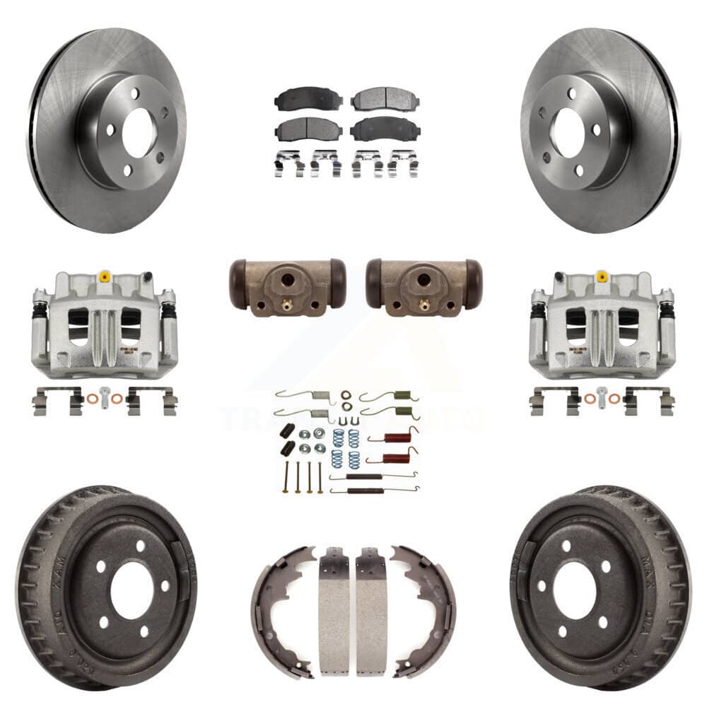 Transit Auto - KC8-100907T - Front and Rear Disc Brake Kits