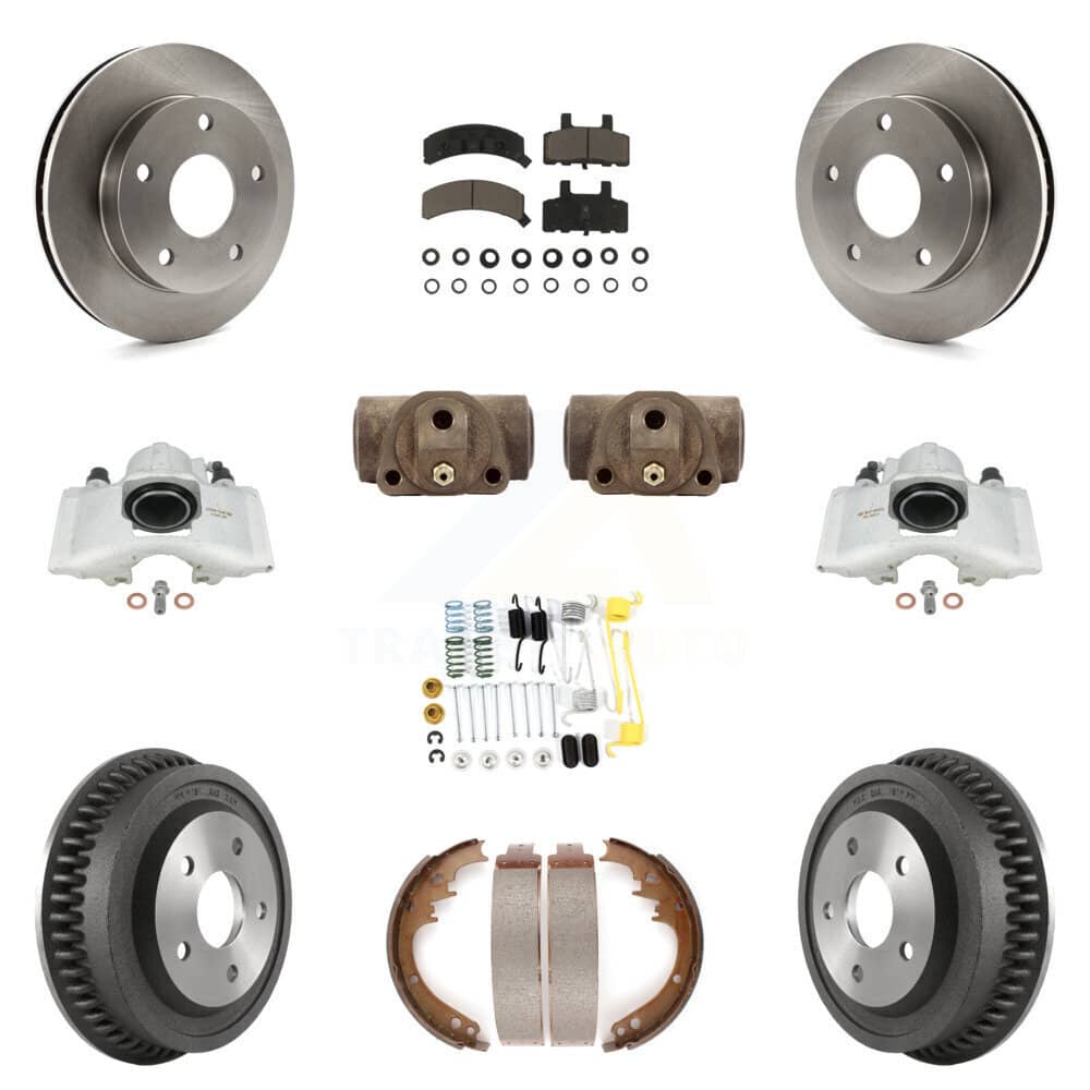Transit Auto - KC8-100925C - Front and Rear Disc Brake Kits