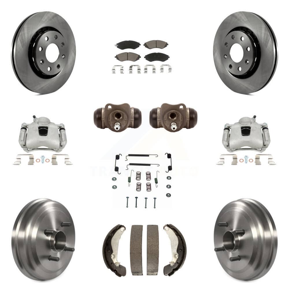 Transit Auto - KC8-100936C - Front and Rear Disc Brake Kits