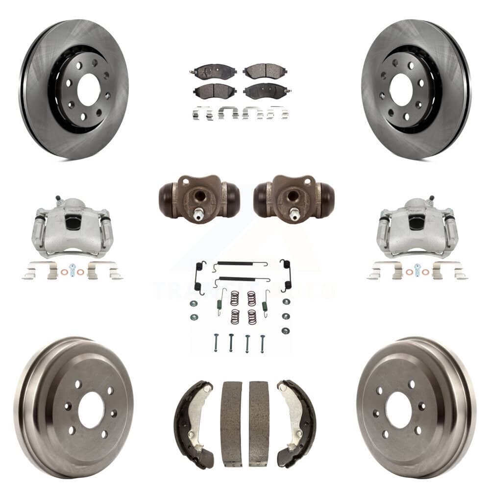 Transit Auto - KC8-100940T - Front and Rear Disc Brake Kits