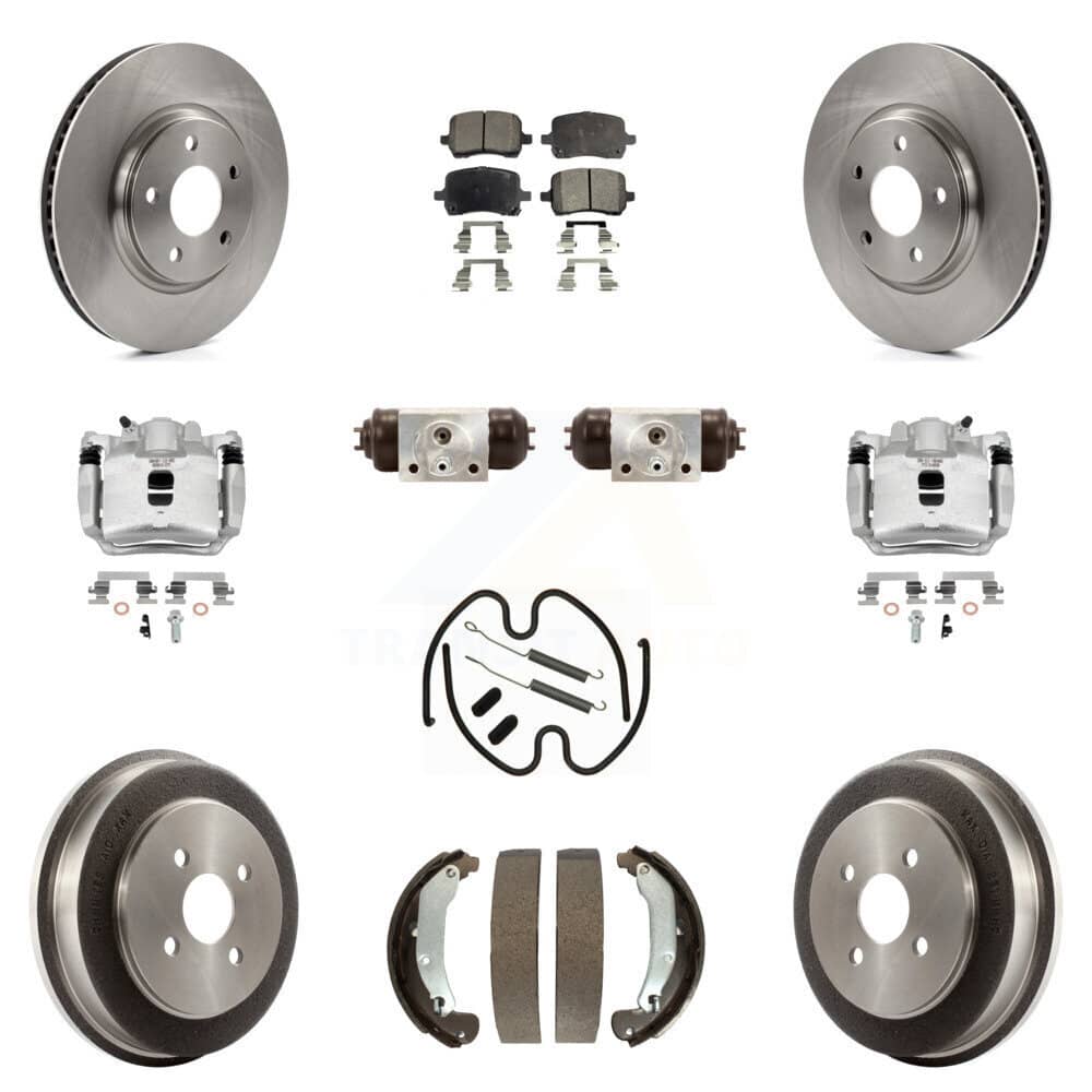 Transit Auto - KC8-100944T - Front and Rear Disc Brake Kits
