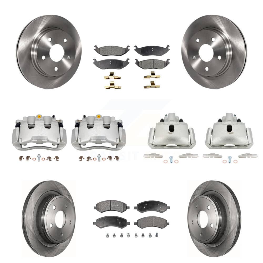Transit Auto - KC8-100984T - Front and Rear Disc Brake Kits