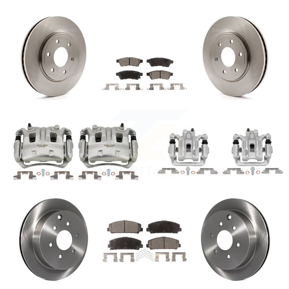 Transit Auto - KC8-101033P - Front and Rear Disc Brake Kits