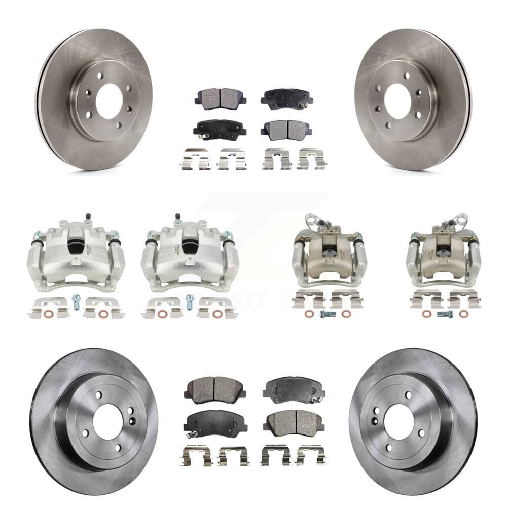 Transit Auto - KC8-101038P - Front and Rear Disc Brake Kits