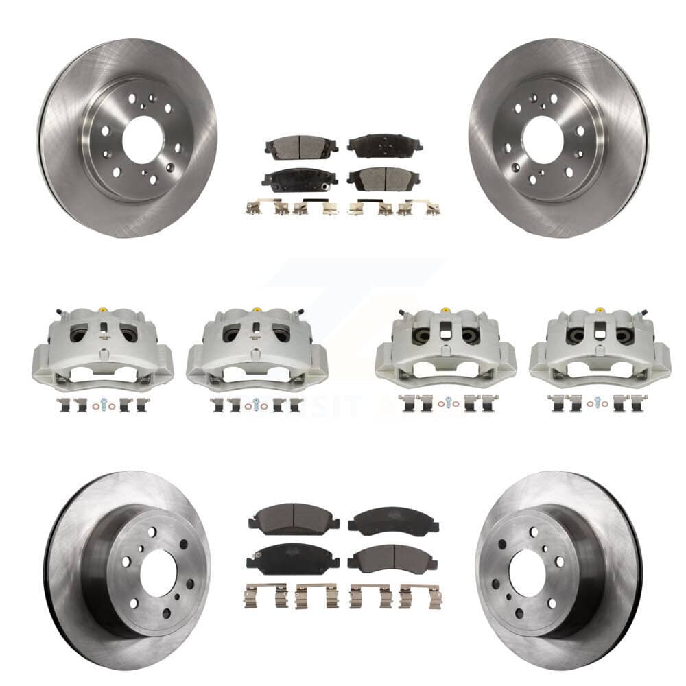 Transit Auto - KC8-101116T - Front and Rear Disc Brake Kits