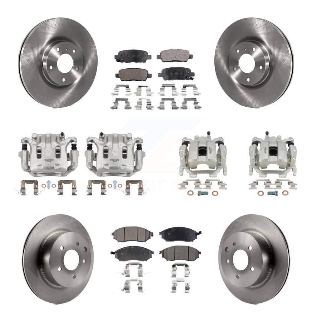 Transit Auto - KC8-101141P - Front and Rear Disc Brake Kits