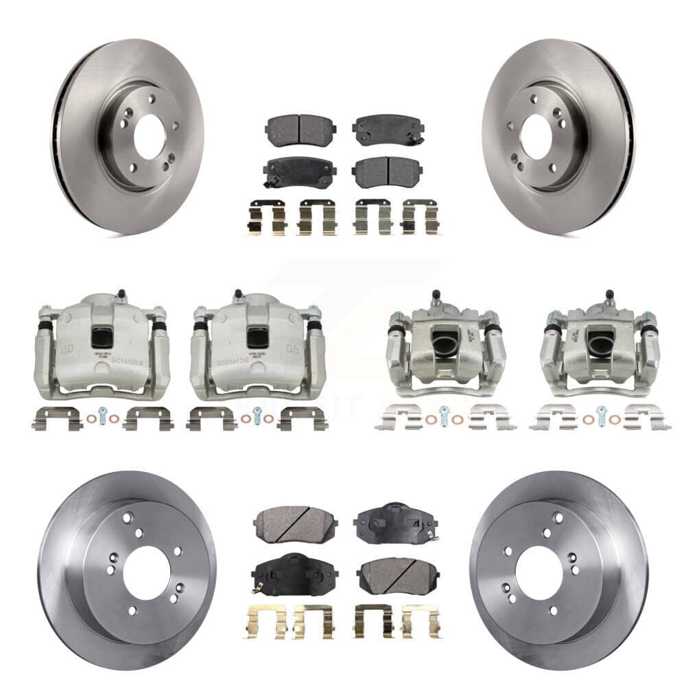 Transit Auto - KC8-101155T - Front and Rear Disc Brake Kits