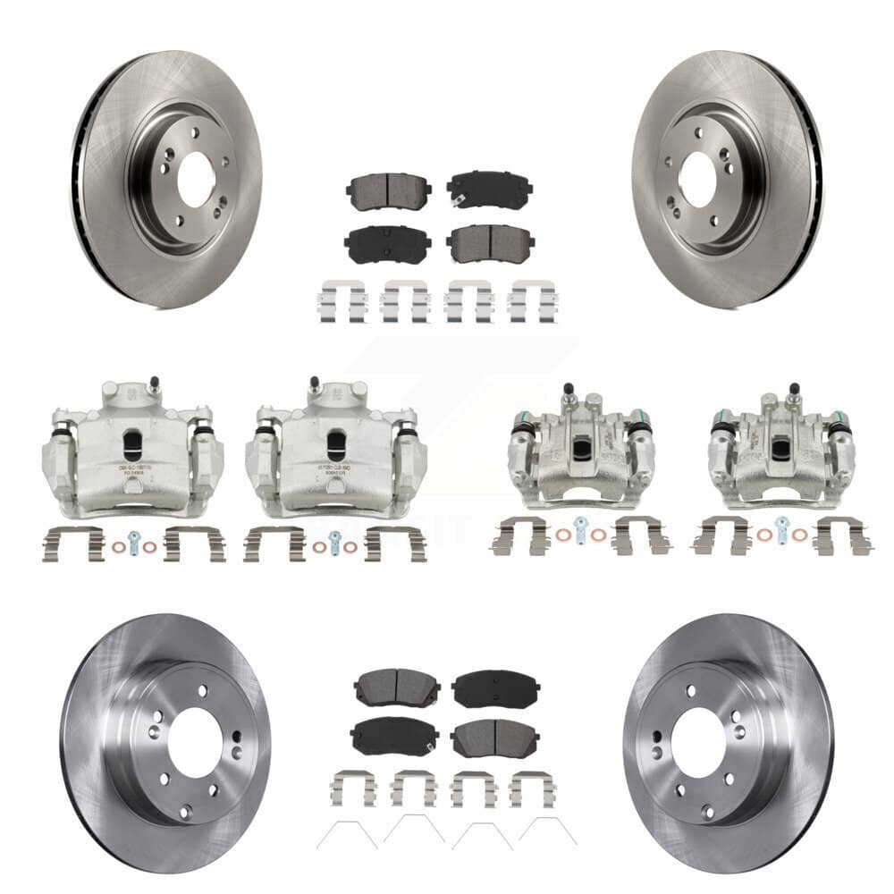 Transit Auto - KC8-101167S - Front and Rear Disc Brake Kits