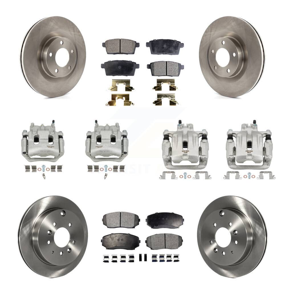 Transit Auto - KC8-101180T - Front and Rear Disc Brake Kits