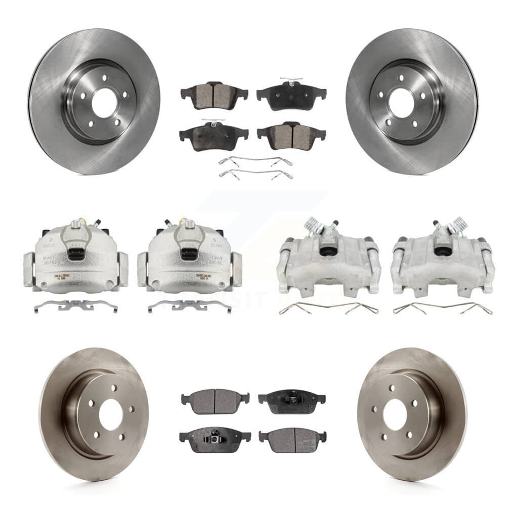 Transit Auto - KC8-101196T - Front and Rear Disc Brake Kits