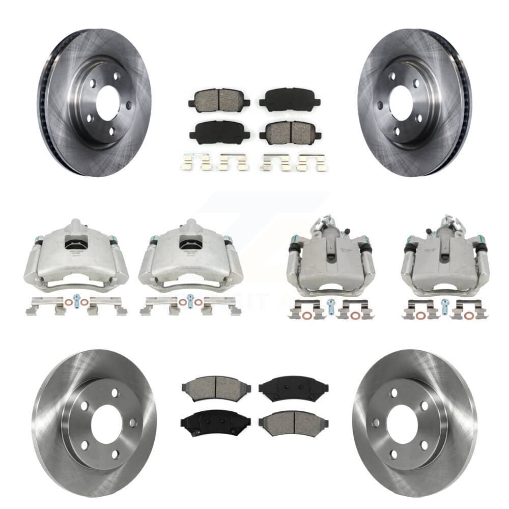 Transit Auto - KC8-101200S - Front and Rear Disc Brake Kits