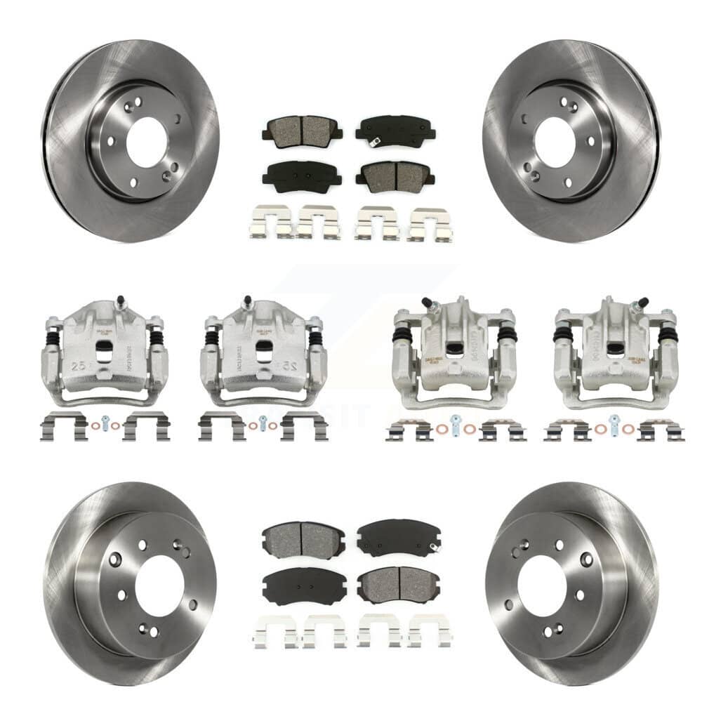 Transit Auto - KC8-101244S - Front and Rear Disc Brake Kits