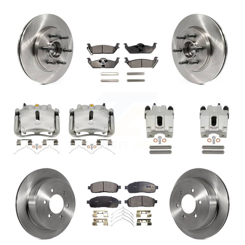 Transit Auto - KC8-101326P - Front and Rear Disc Brake Kits