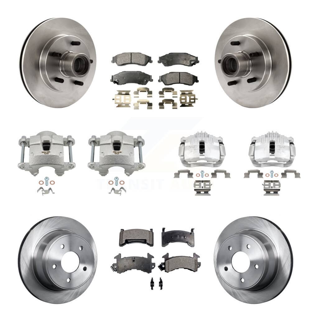 Transit Auto - KC8-101333T - Front and Rear Disc Brake Kits