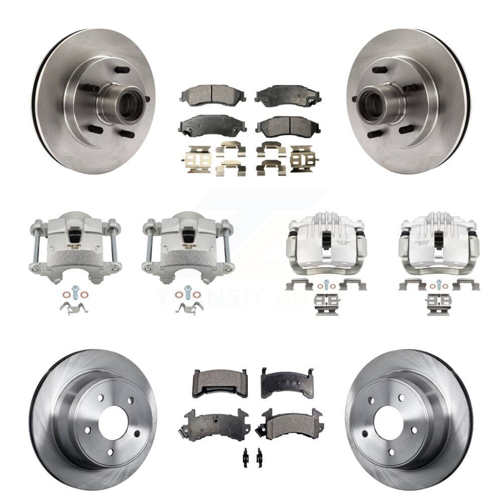 Transit Auto - KC8-101342T - Front and Rear Disc Brake Kits