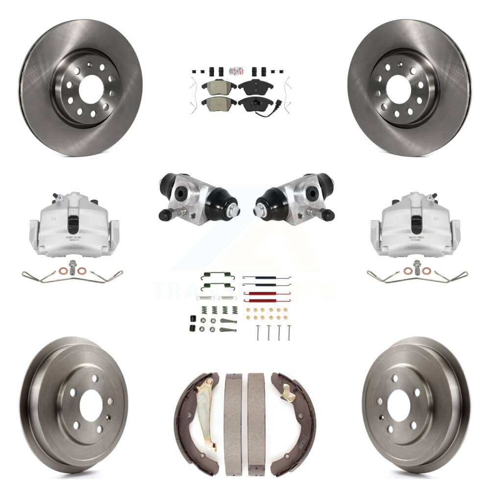 Transit Auto - KC8-101624N - Front and Rear Disc Brake Kits
