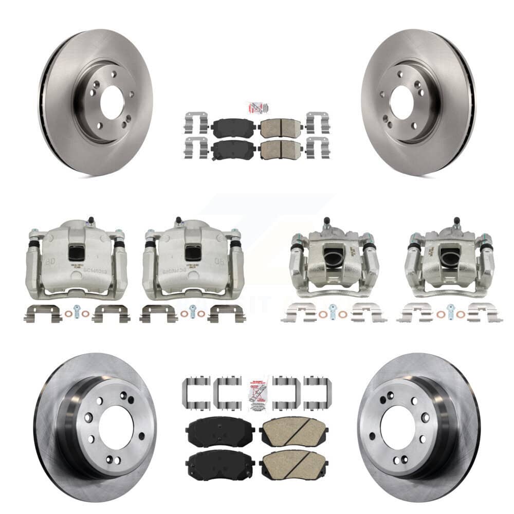 Transit Auto - KC8-102065N - Front and Rear Disc Brake Kits