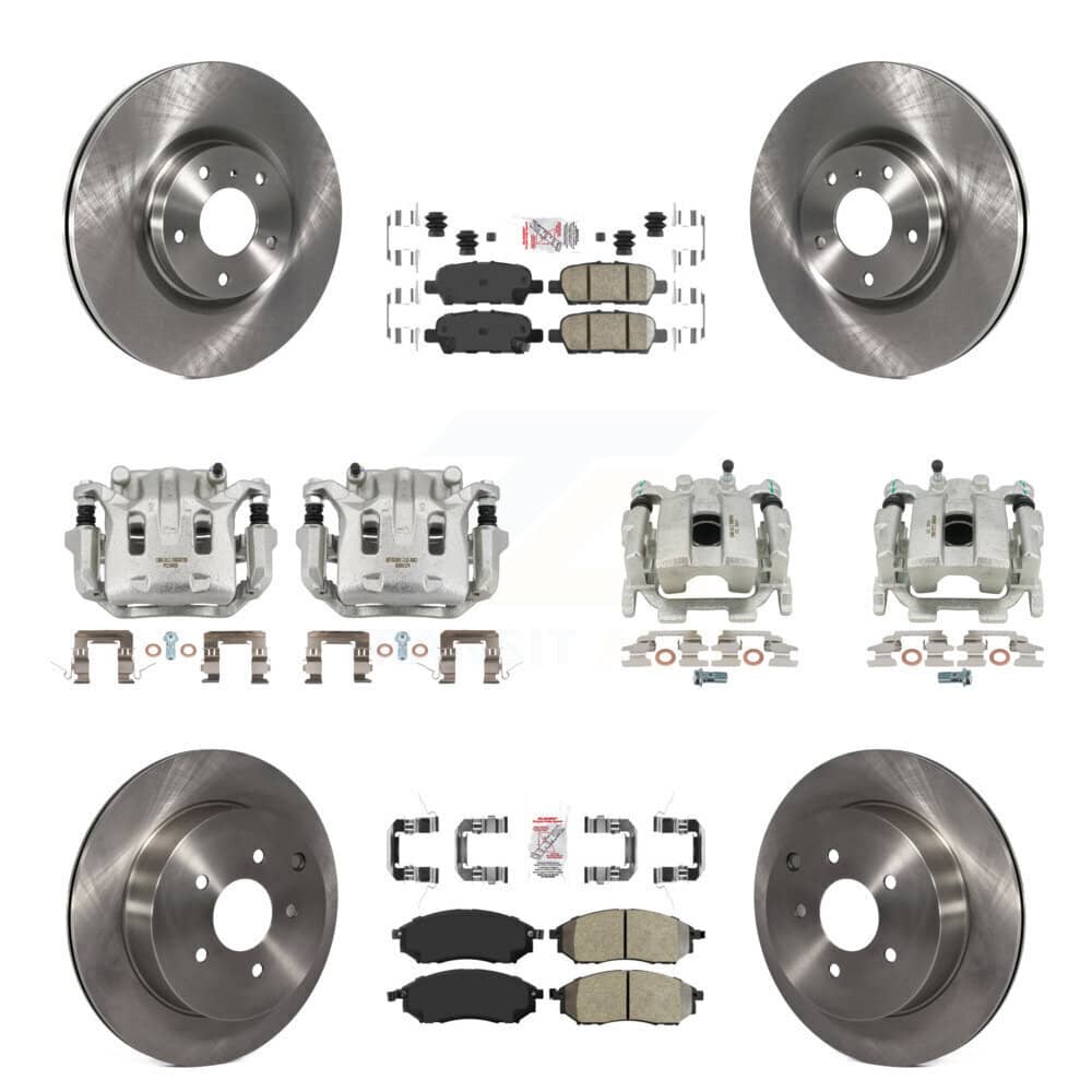 Transit Auto - KC8-102154N - Front and Rear Disc Brake Kits
