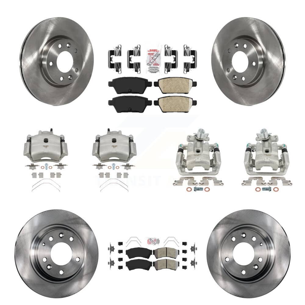 Transit Auto - KC8-102168N - Front and Rear Disc Brake Kits