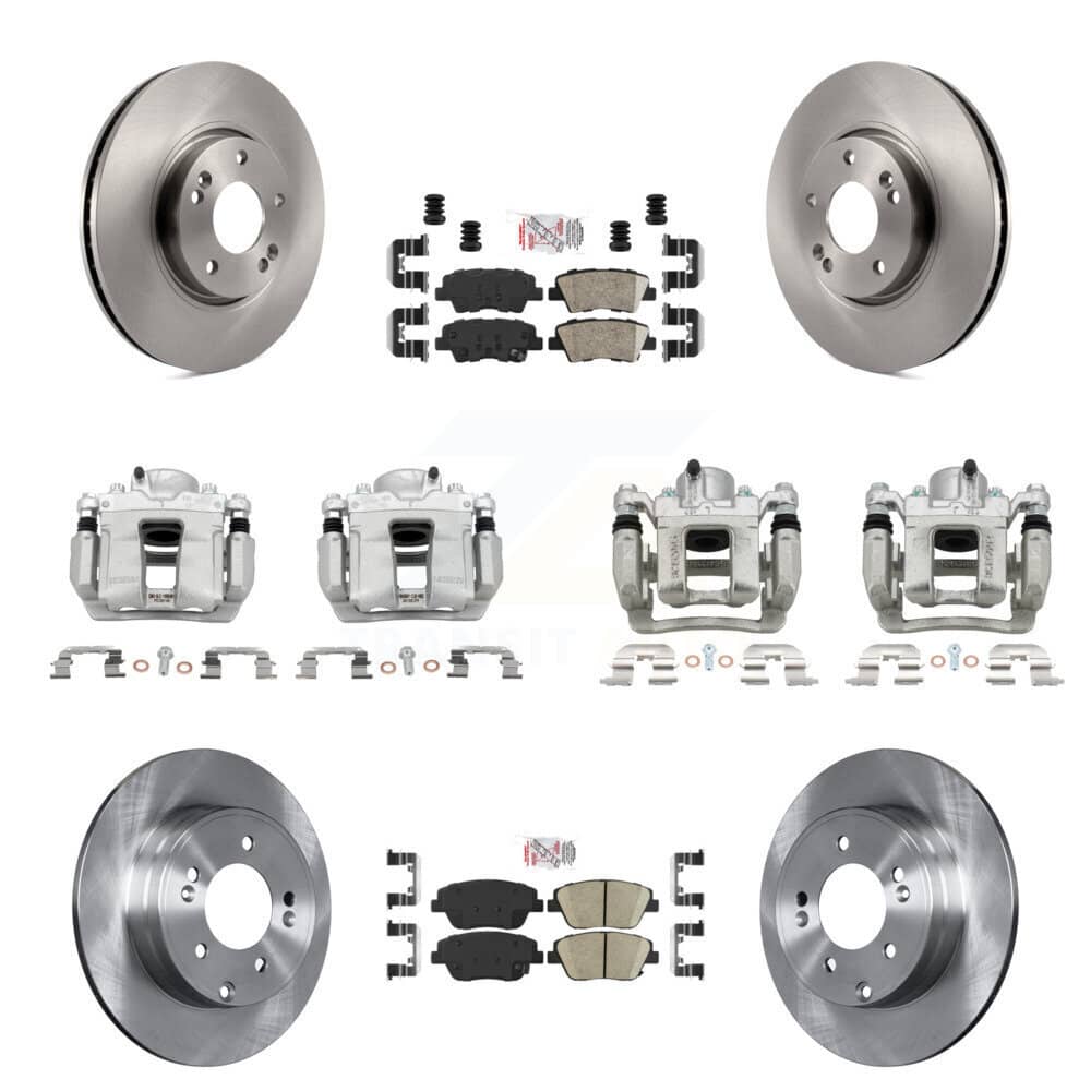 Transit Auto - KC8-102179N - Front and Rear Disc Brake Kits