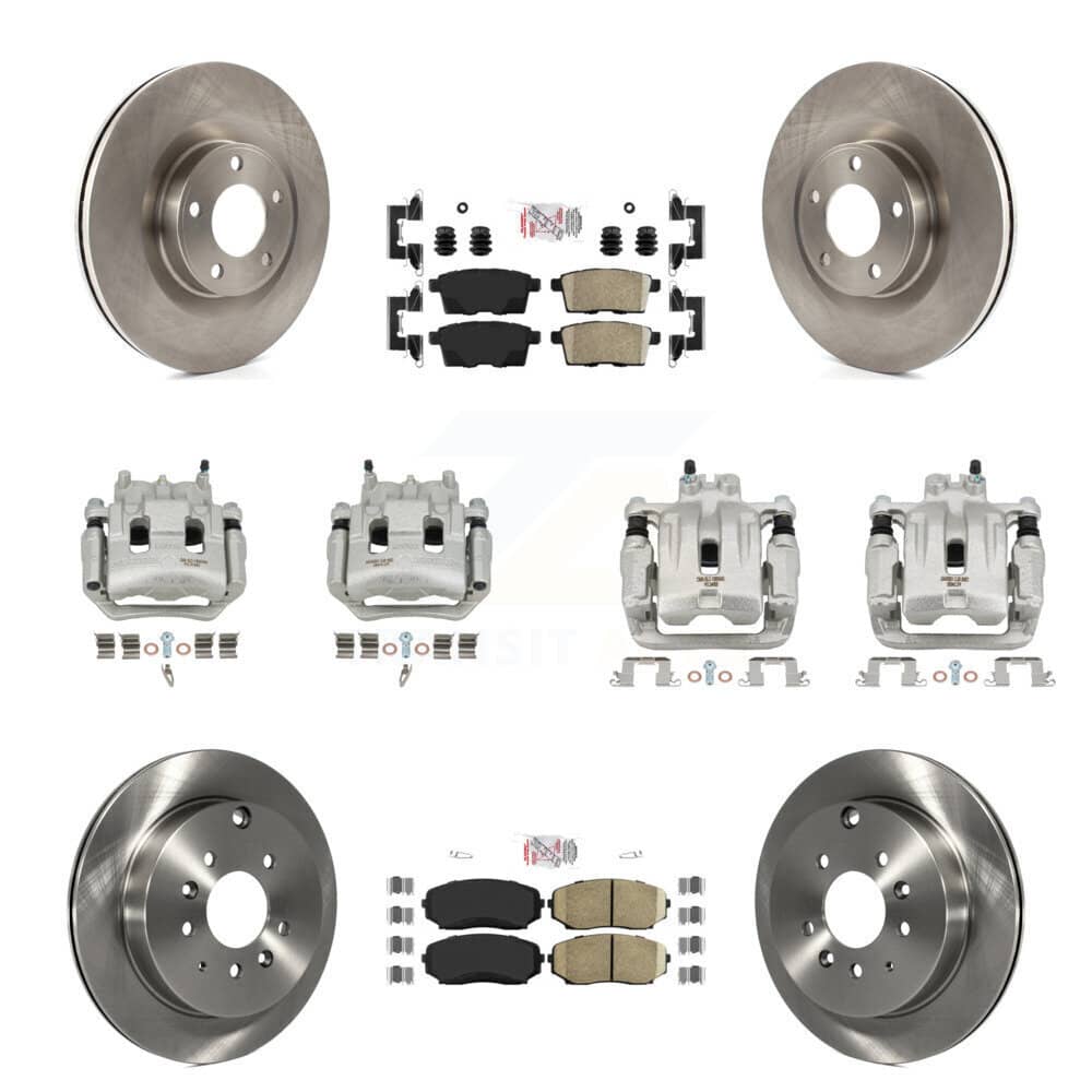 Transit Auto - KC8-102509N - Front and Rear Disc Brake Kits
