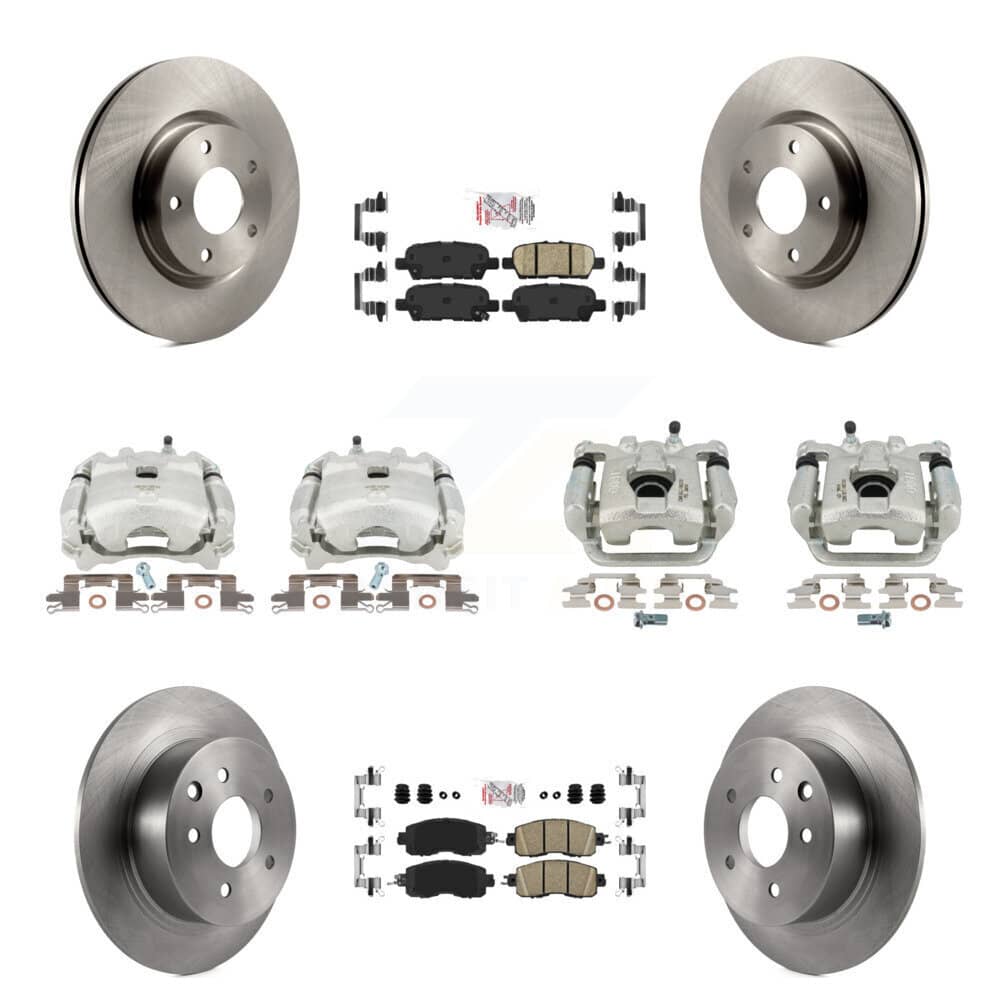 Transit Auto - KC8-102639N - Front and Rear Disc Brake Kits