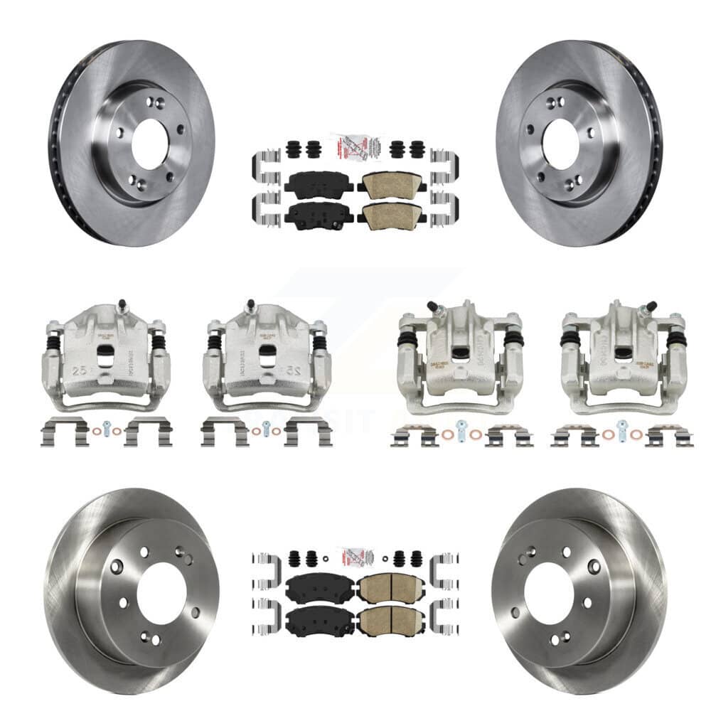 Transit Auto - KC8-102703N - Front and Rear Disc Brake Kits