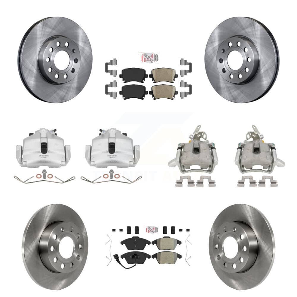 Transit Auto - KC8-102718N - Front and Rear Disc Brake Kits
