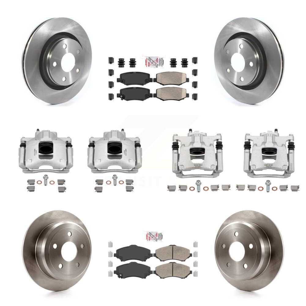 Transit Auto - KC8-103220N - Front and Rear Disc Brake Kits