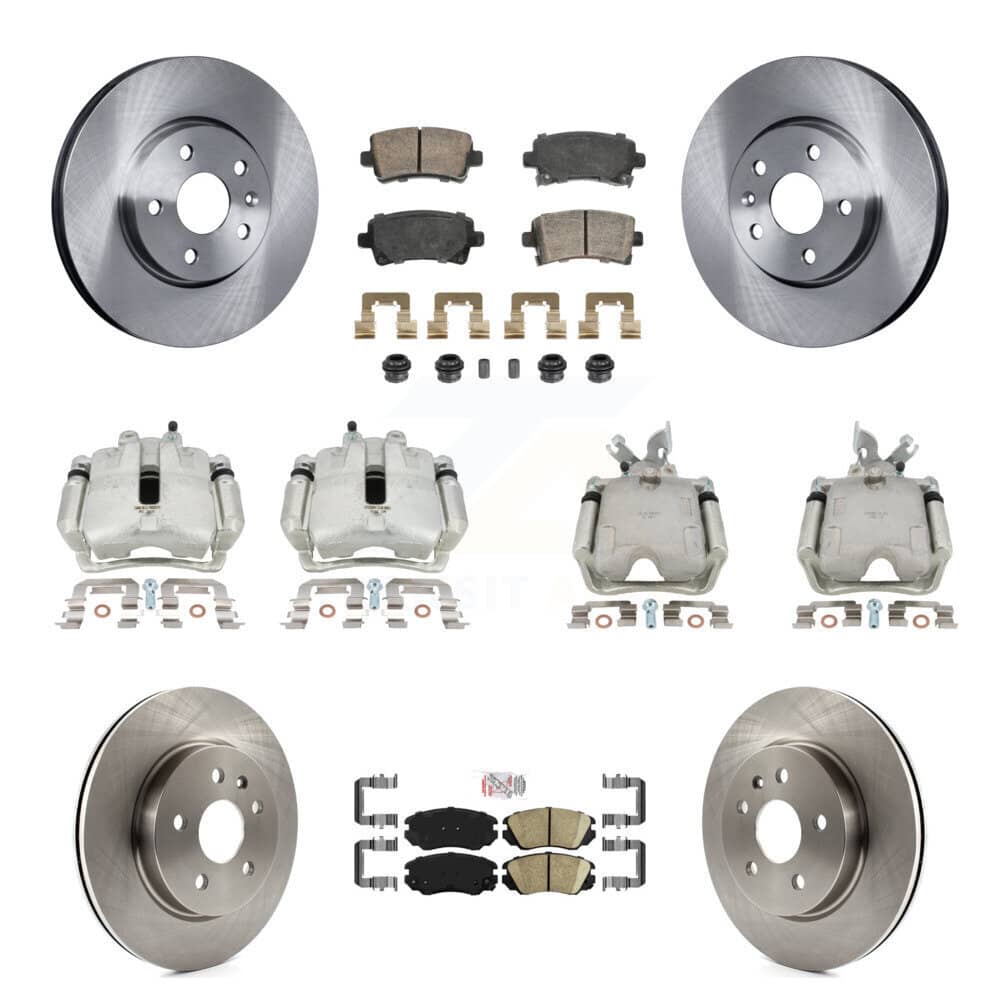 Transit Auto - KC8-103254N - Front and Rear Disc Brake Kits
