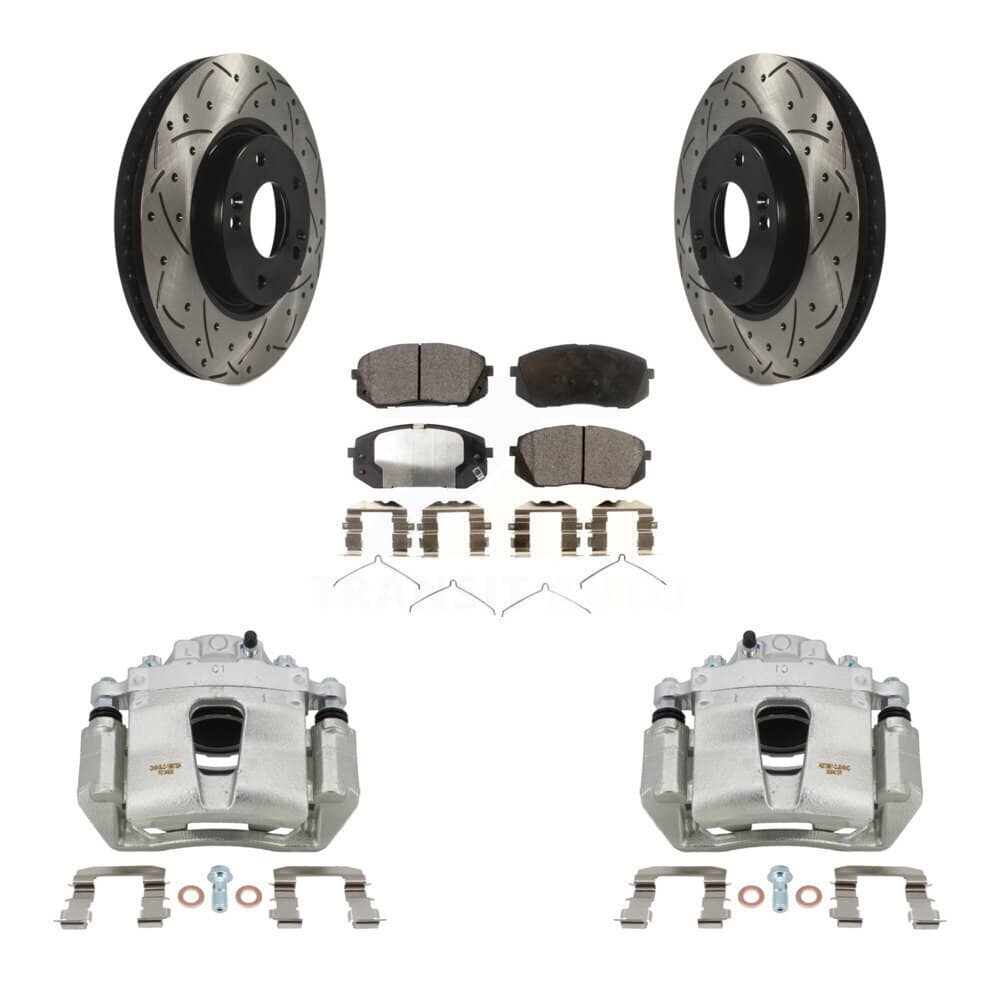 Transit Auto - KCD-100074T - Front Disc Brake Kits