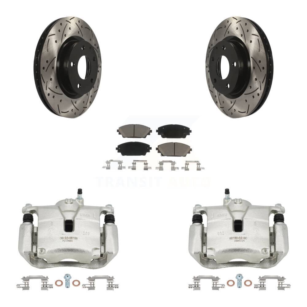 Transit Auto - KCD-100121C - Front Disc Brake Kits