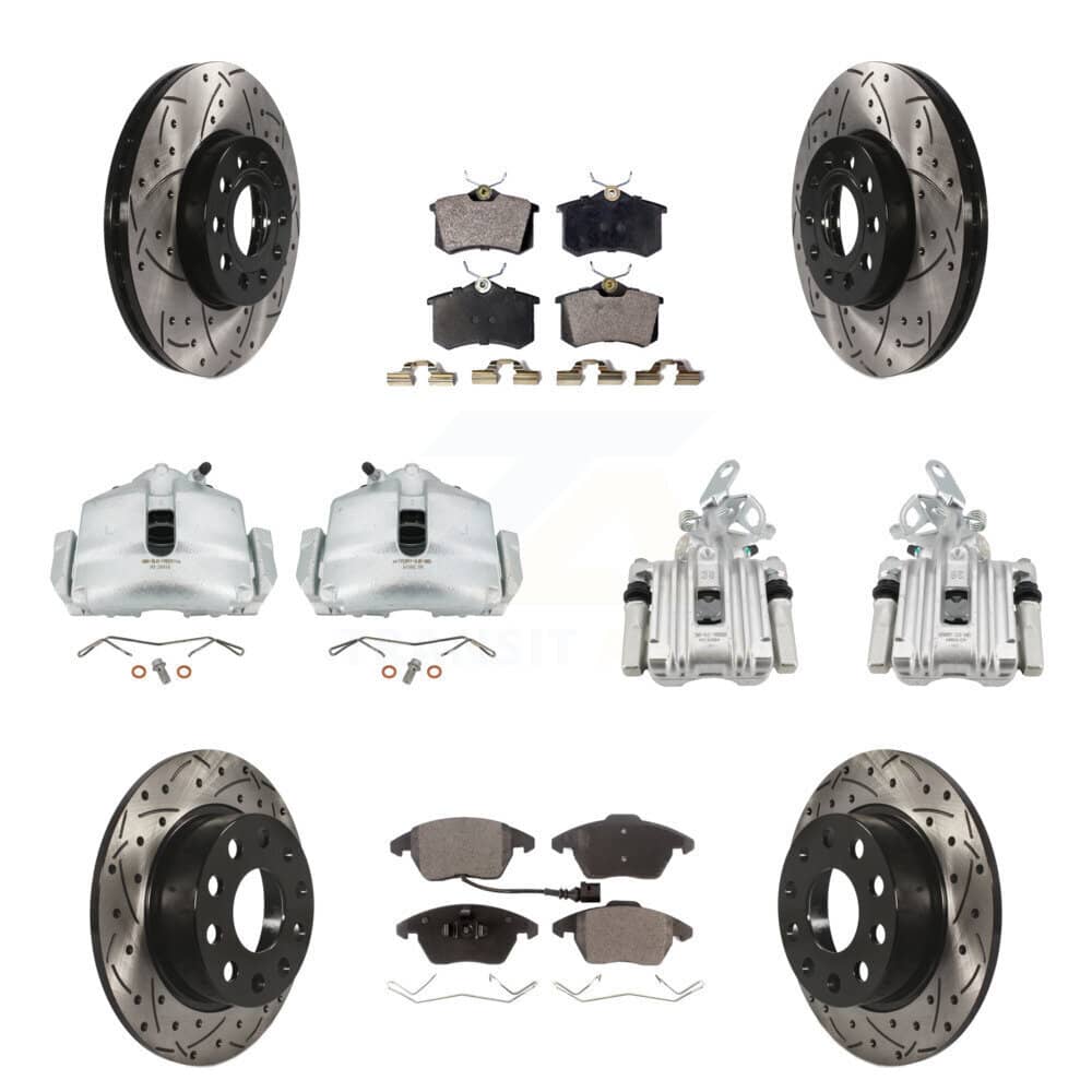 Transit Auto - KCD-100248P - Front and Rear Disc Brake Kits