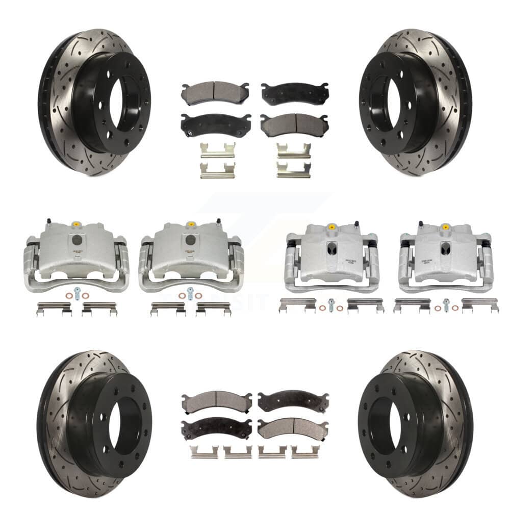 Transit Auto - KCD-100255T - Front and Rear Disc Brake Kits
