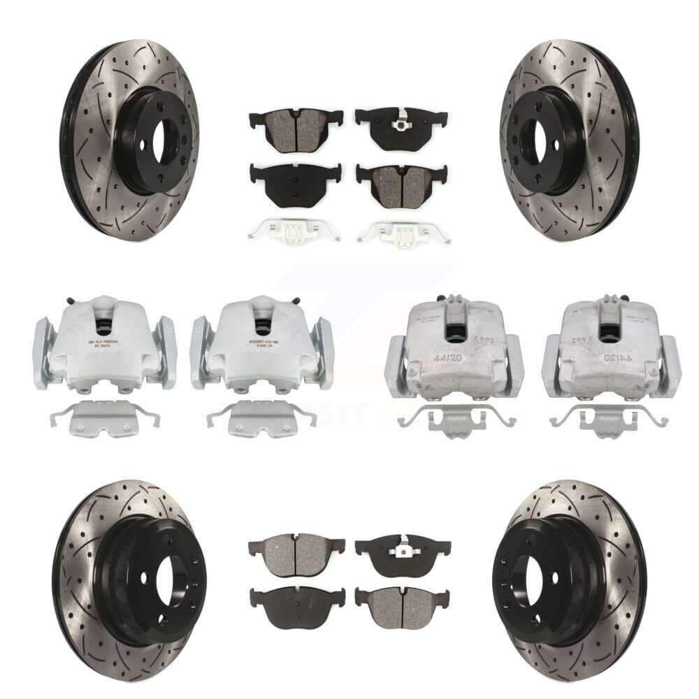 Transit Auto - KCD-100278S - Front and Rear Disc Brake Kits