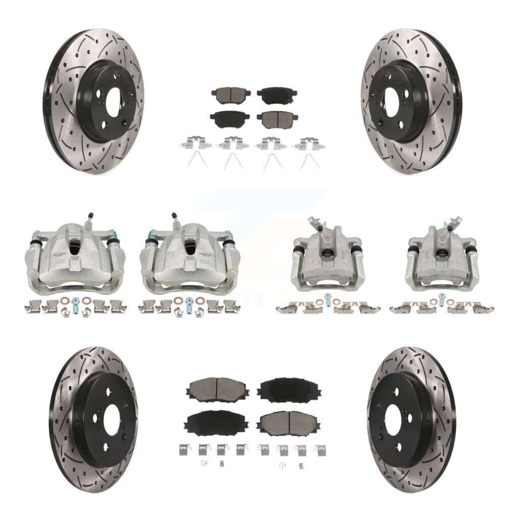 Transit Auto - KCD-100286C - Front and Rear Disc Brake Kits