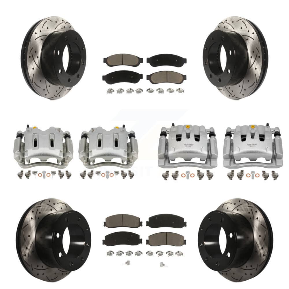 Transit Auto - KCD-100305C - Front and Rear Disc Brake Kits