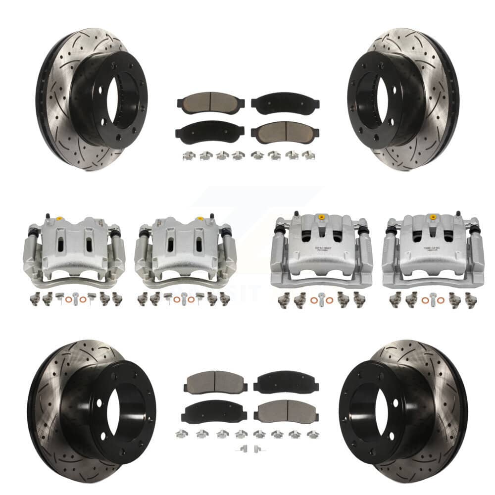 Transit Auto - KCD-100307C - Front and Rear Disc Brake Kits