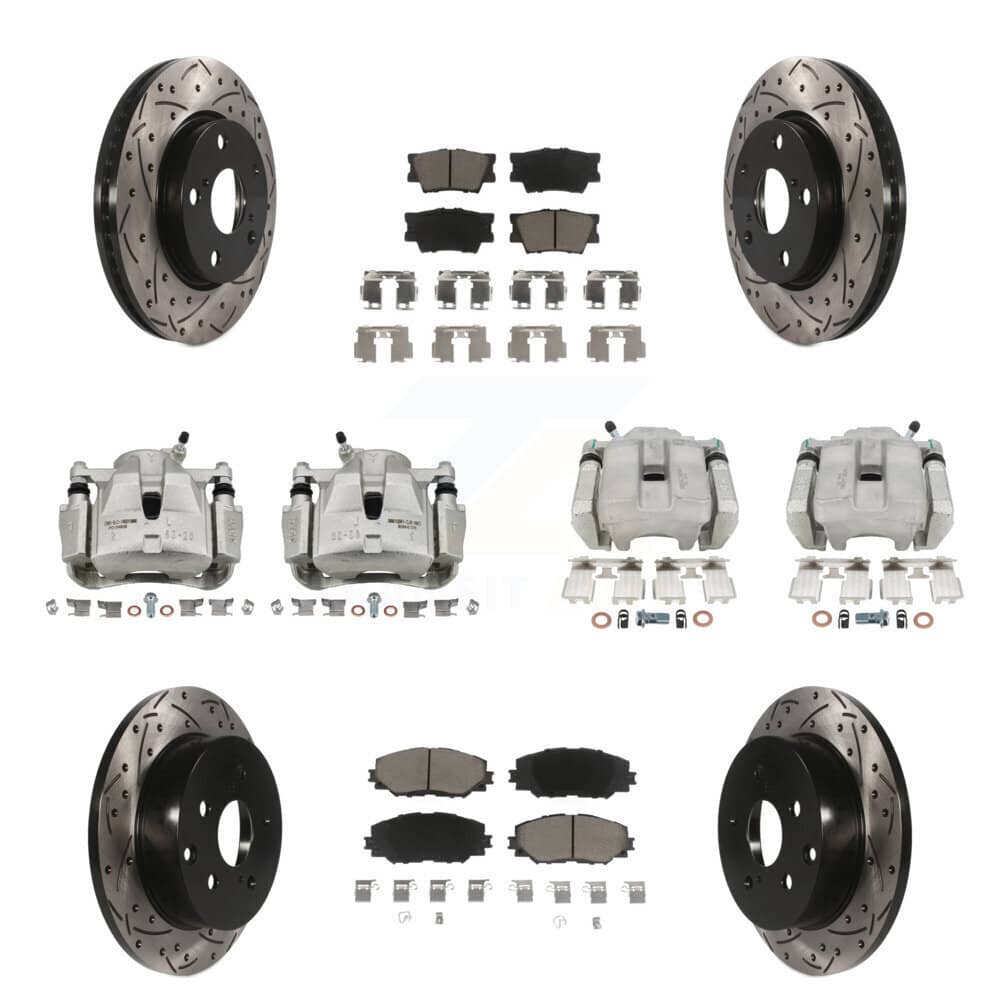 Transit Auto - KCD-100330C - Front and Rear Disc Brake Kits