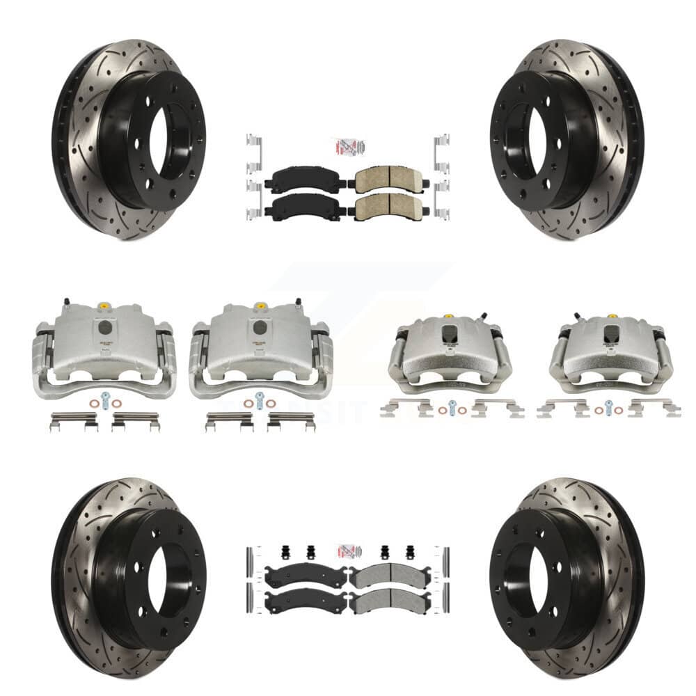 Transit Auto - KCD-100418N - Front and Rear Disc Brake Kits