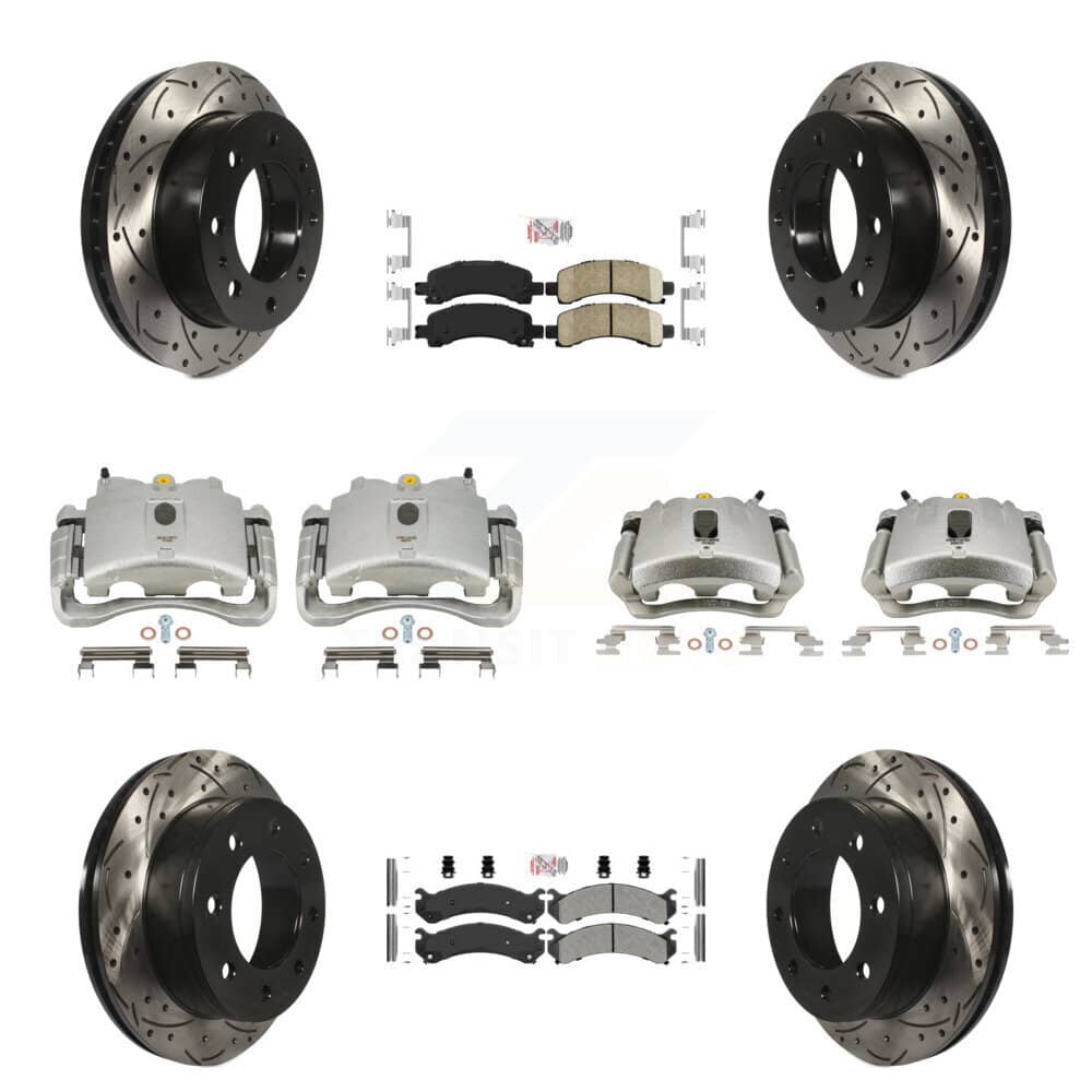 Transit Auto - KCD-100430N - Front and Rear Disc Brake Kits