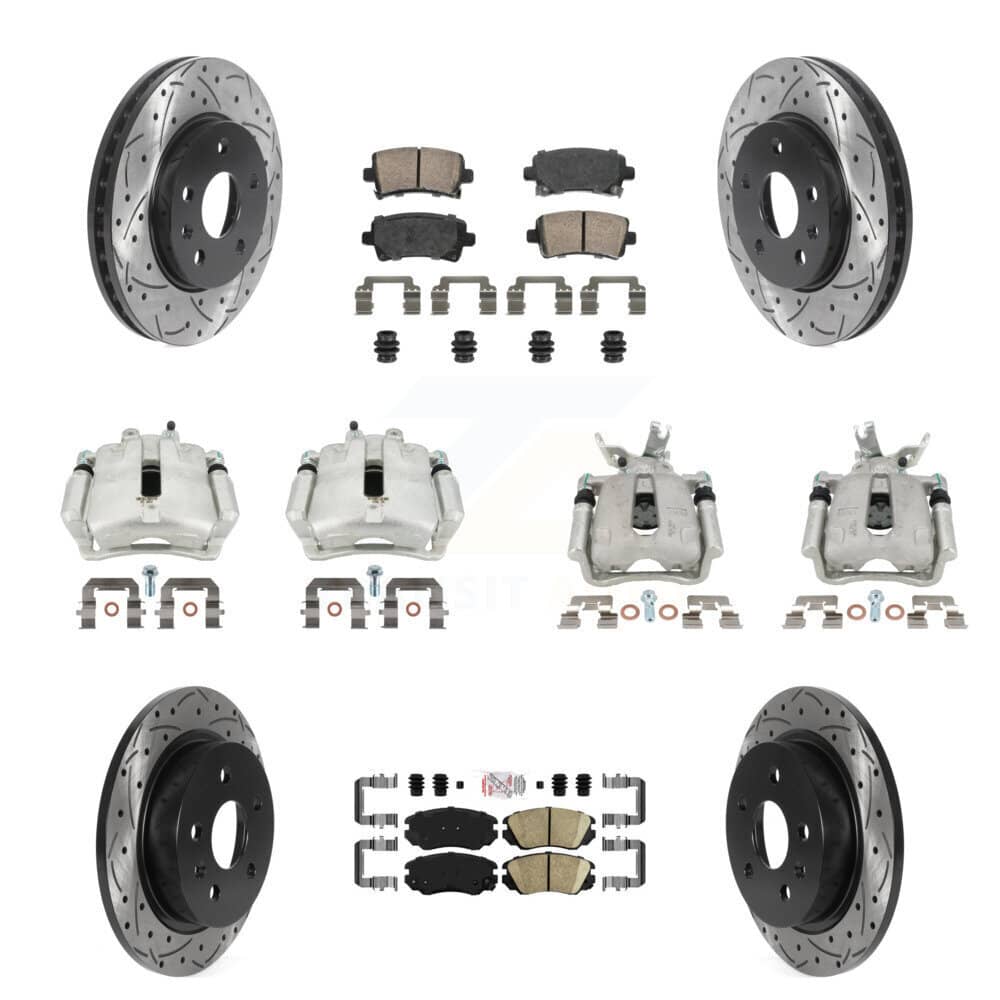 Transit Auto - KCD-100459N - Front and Rear Disc Brake Kits