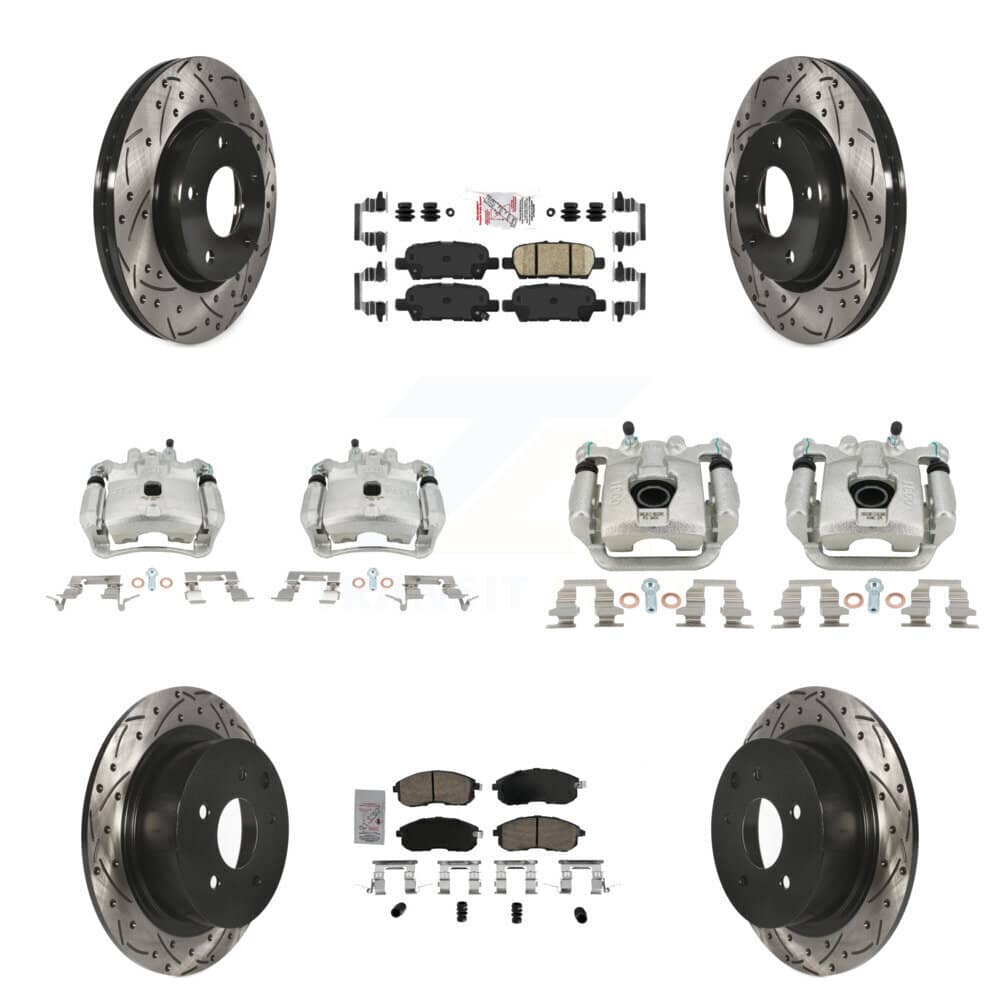 Transit Auto - KCD-100510N - Front and Rear Disc Brake Kits