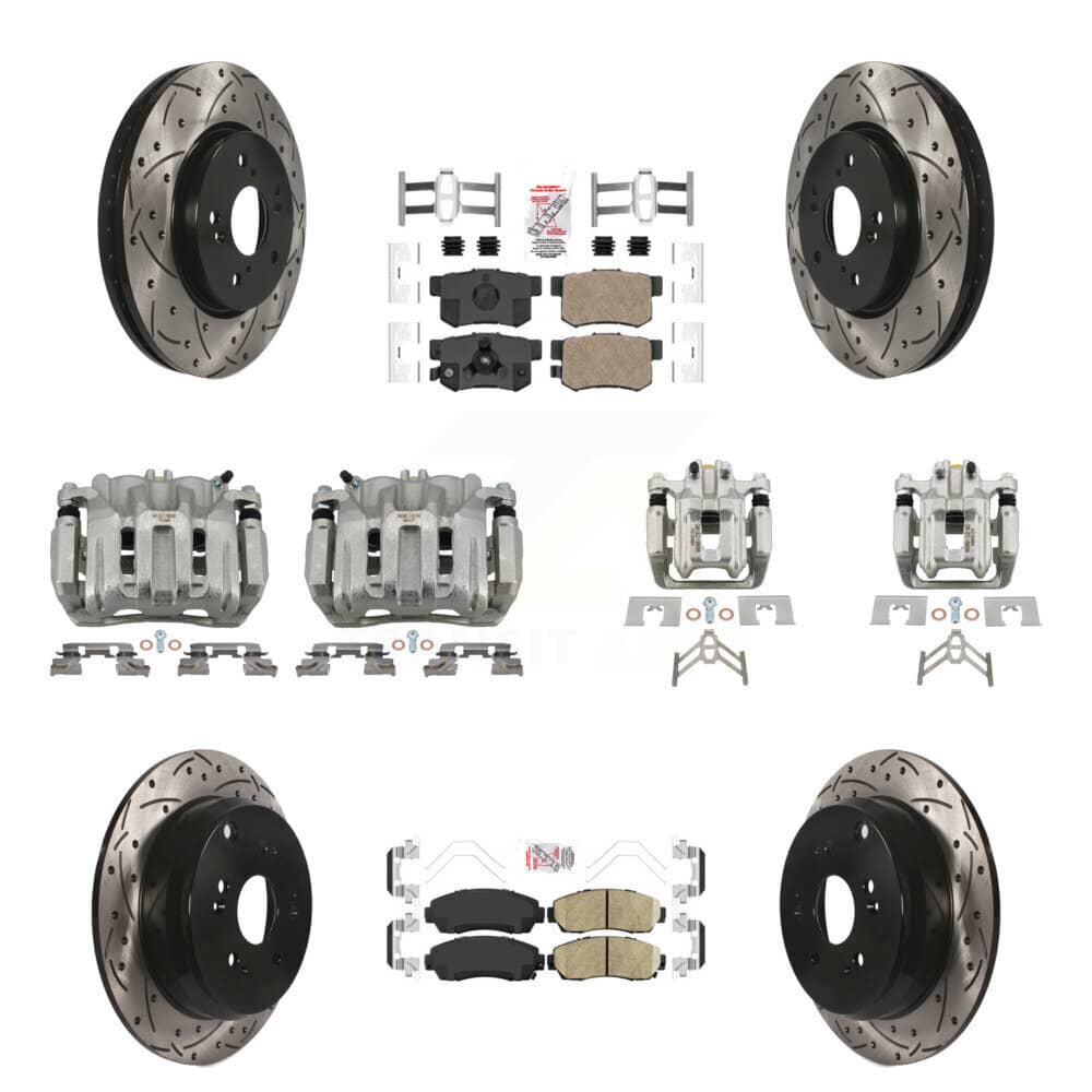 Transit Auto - KCD-100544N - Front and Rear Disc Brake Kits
