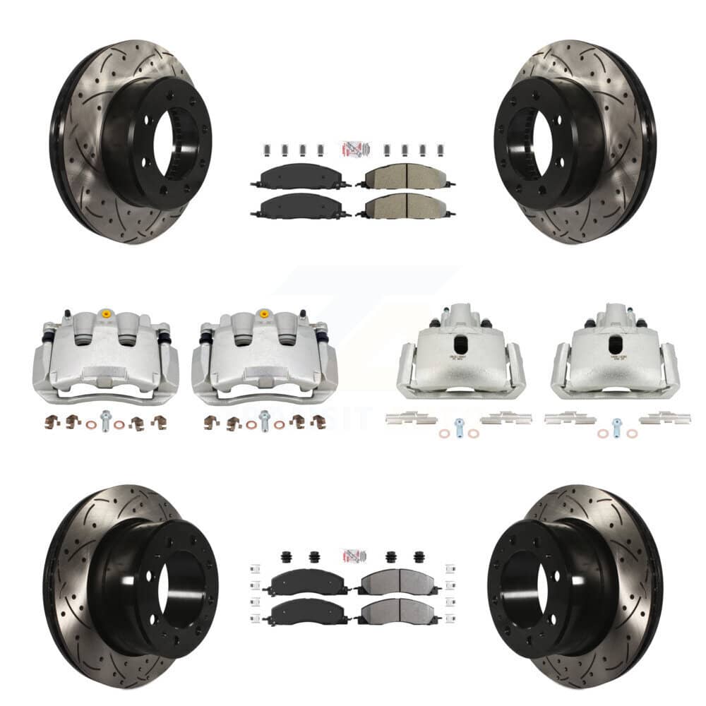 Transit Auto - KCD-100738N - Front and Rear Disc Brake Kits