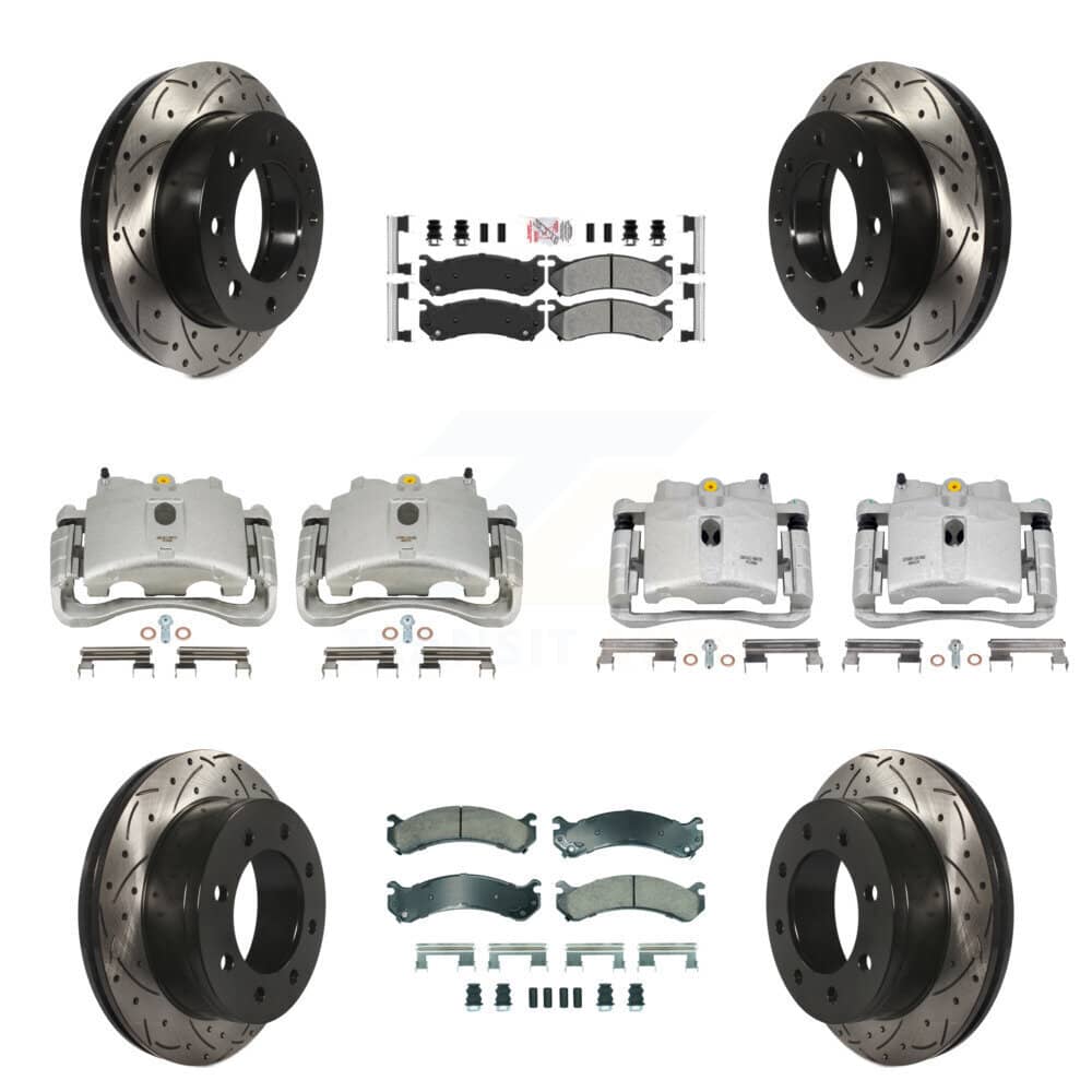 Transit Auto - KCD-100788N - Front and Rear Disc Brake Kits