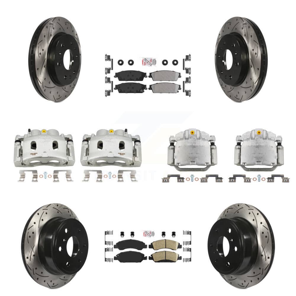 Transit Auto - KCD-100803N - Front and Rear Disc Brake Kits