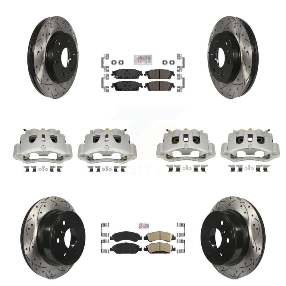 Transit Auto - KCD-100832N - Front and Rear Disc Brake Kits