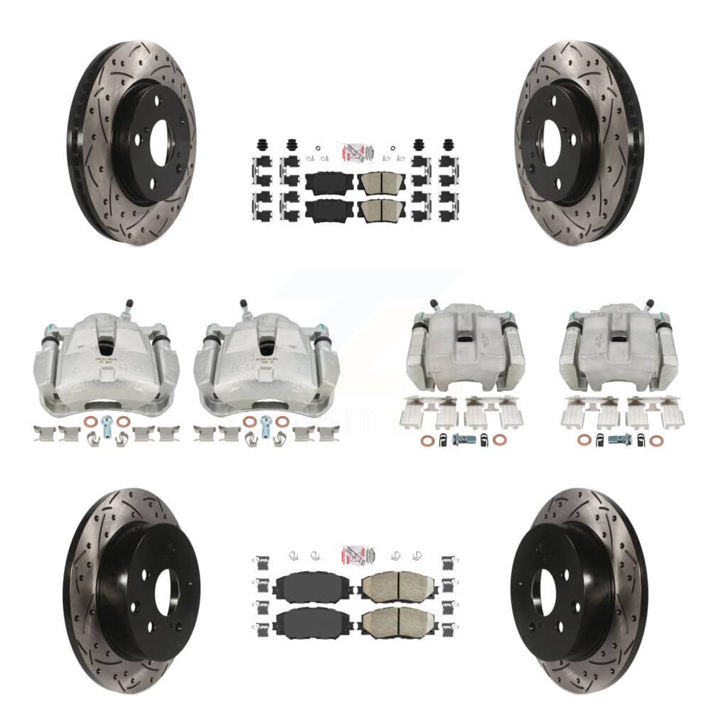 Transit Auto - KCD-100952N - Front and Rear Disc Brake Kits